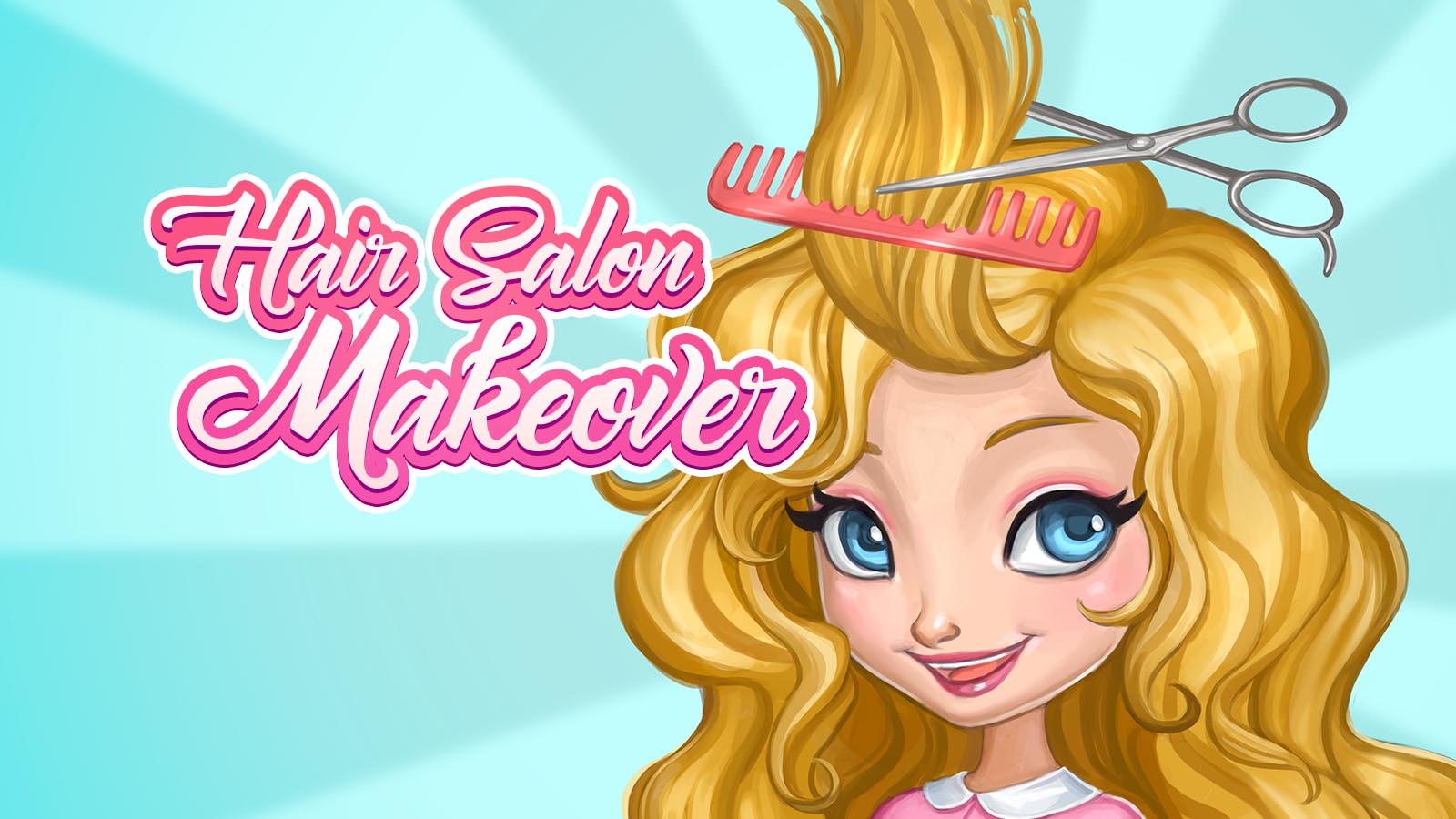 Salon makeover game